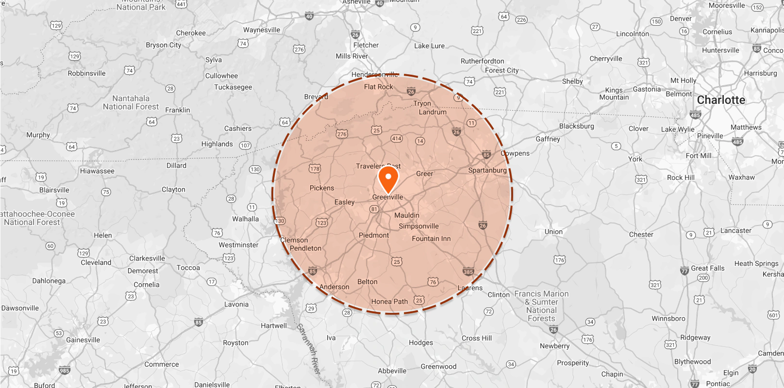 Bryder Construction Full Map